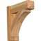 Ekena Millwork Thorton Rough Sawn Craftsman Outlooker, Western Red Cedar, 6"W x 18"D x 18"H OUT06X18X18THR04RWR - alternate 1